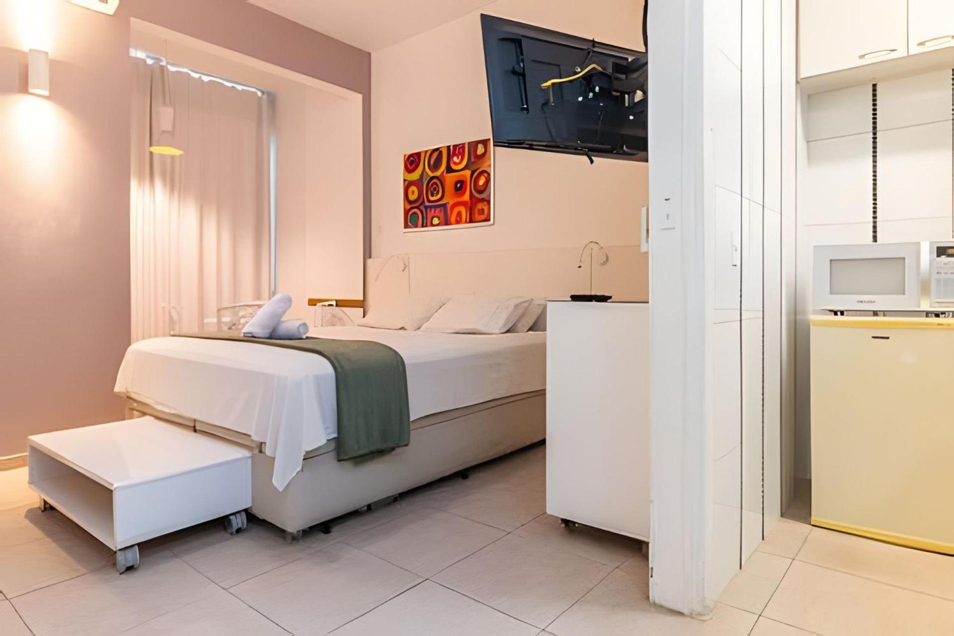 Copacabana C/ Lavanderia - 500m Da E Metro Apartment *